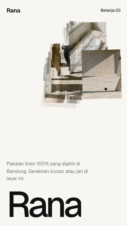 Rana pakaian linen