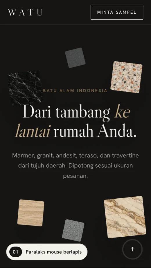 Watu batu alam